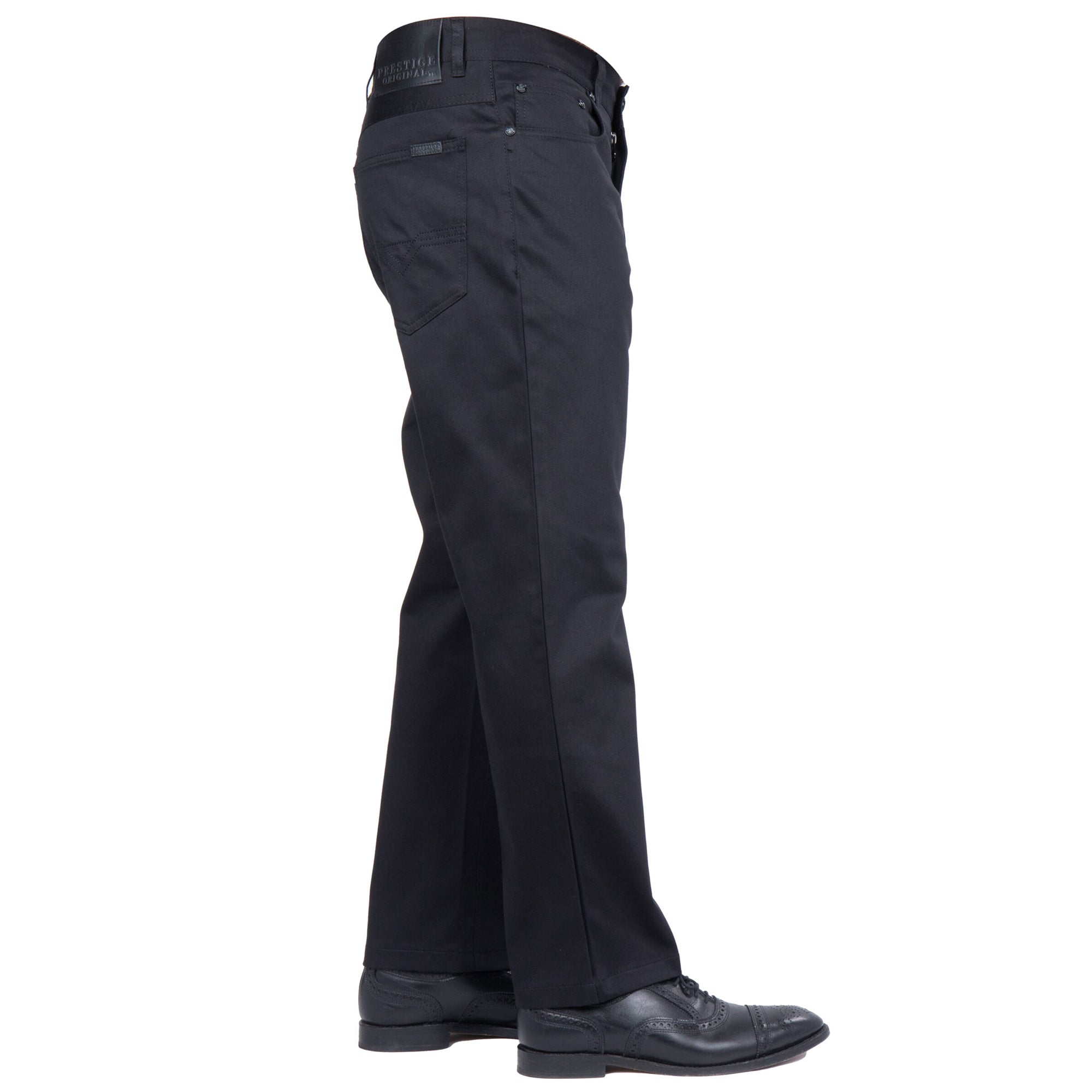 Prestige Men's Black High-end Pants - Dudes Boutique