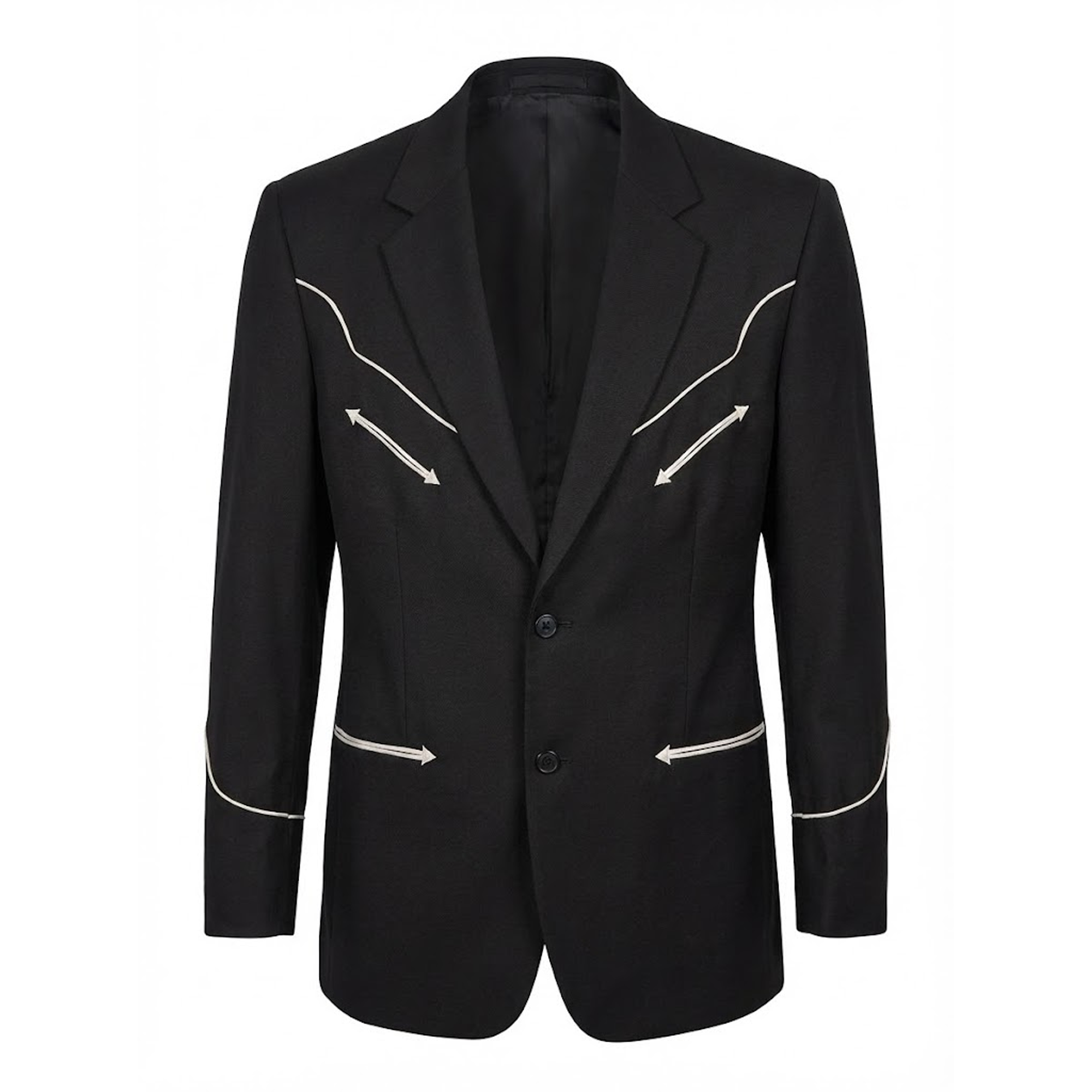 Scully Men's Black Western Blazer