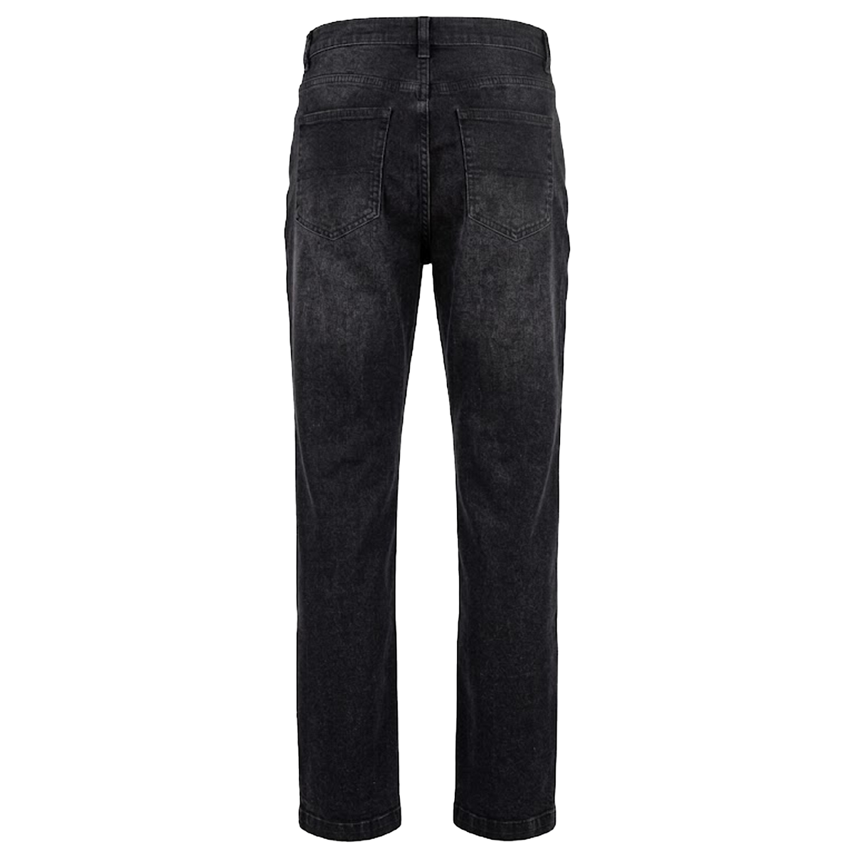 SBO black snap hem denim jeans