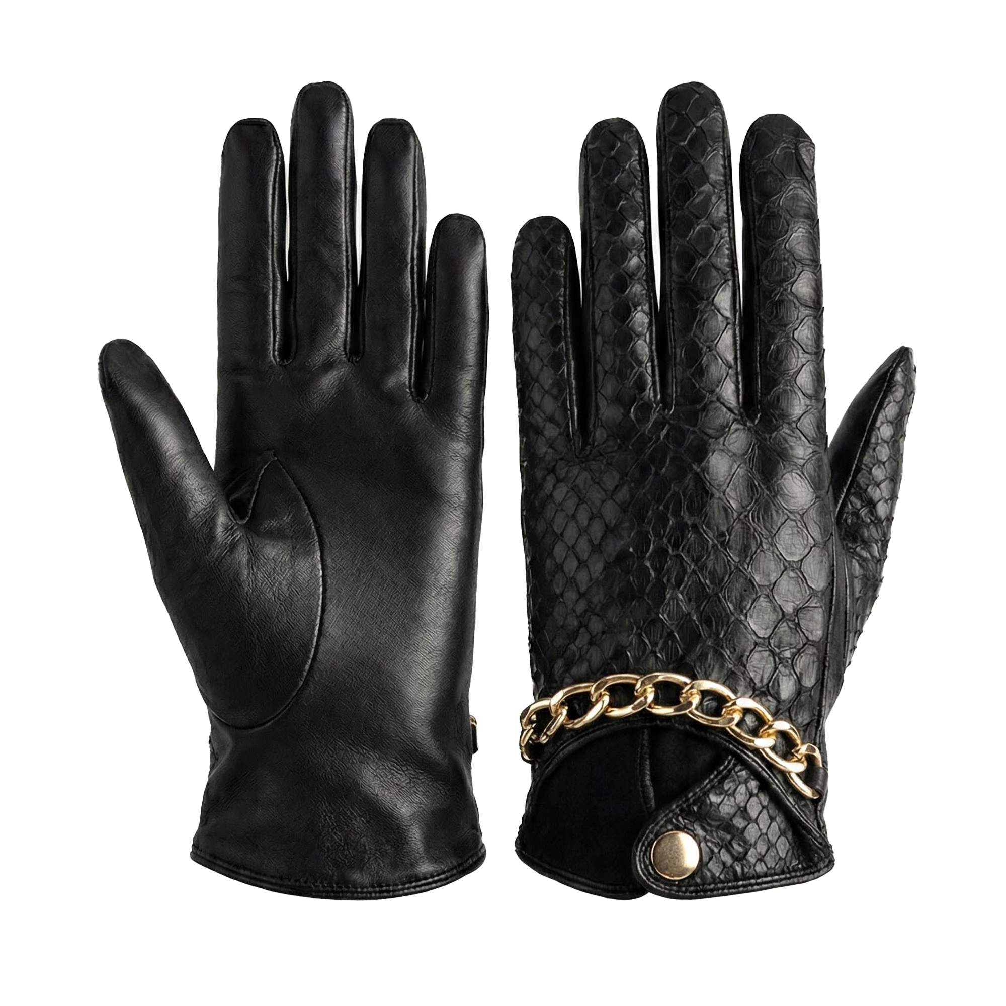 Kashani Women's Python Chain Gloves
