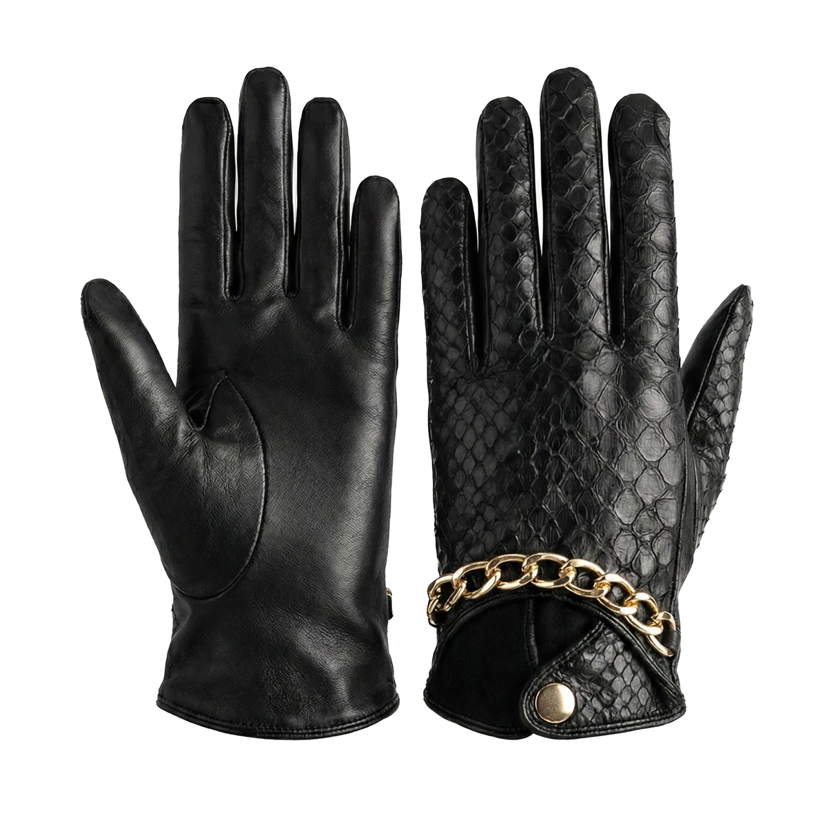 Kashani Women's Python Chain Gloves