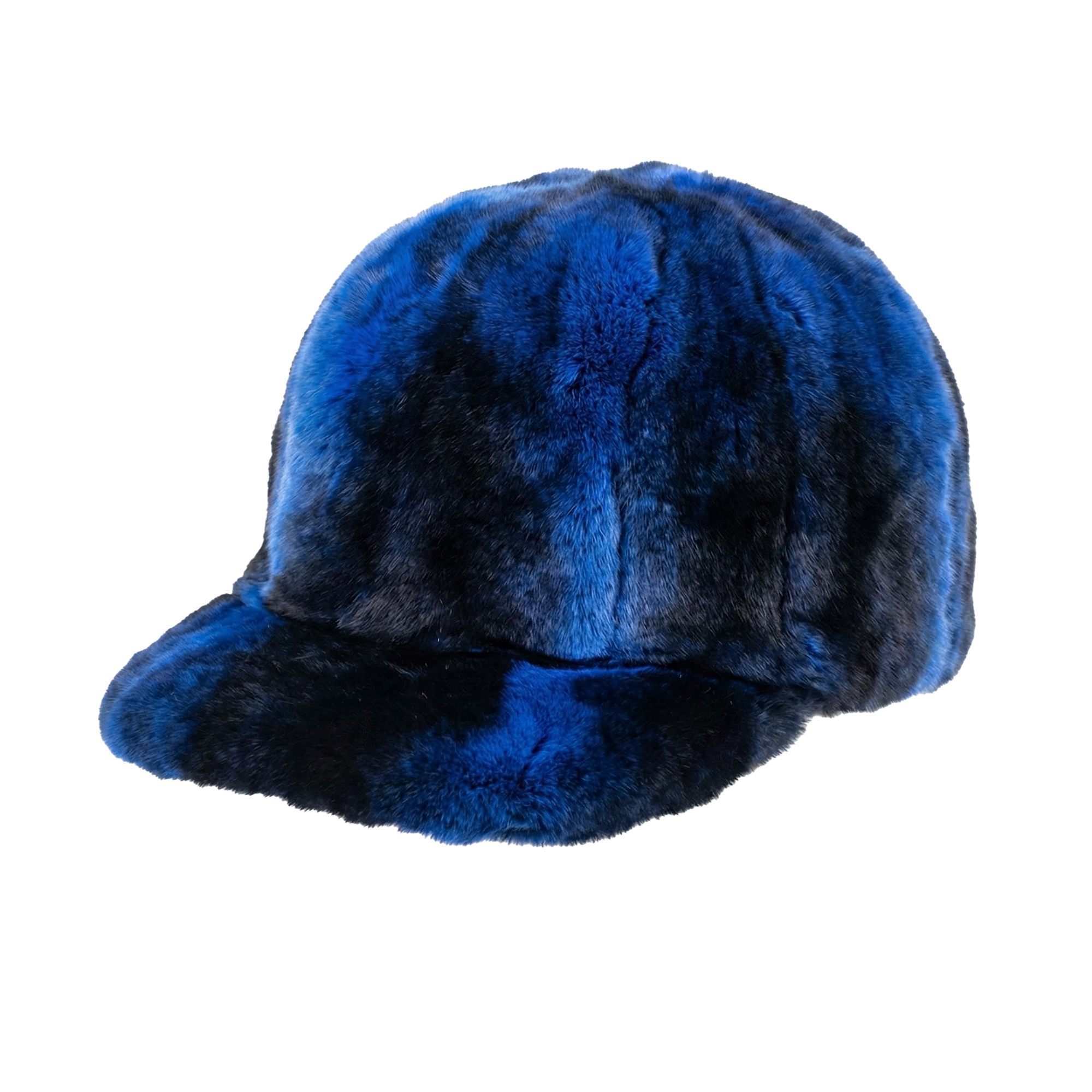 Kashani Blue Rex Rabbit Derby Hat