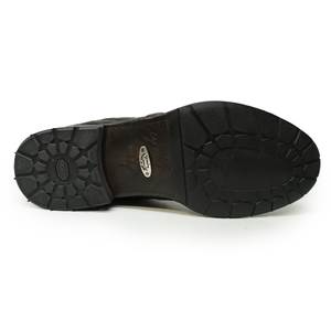 Calzoleria Toscana Dark Brown Alligator Lace Up Ankle Boots - Dudes Boutique