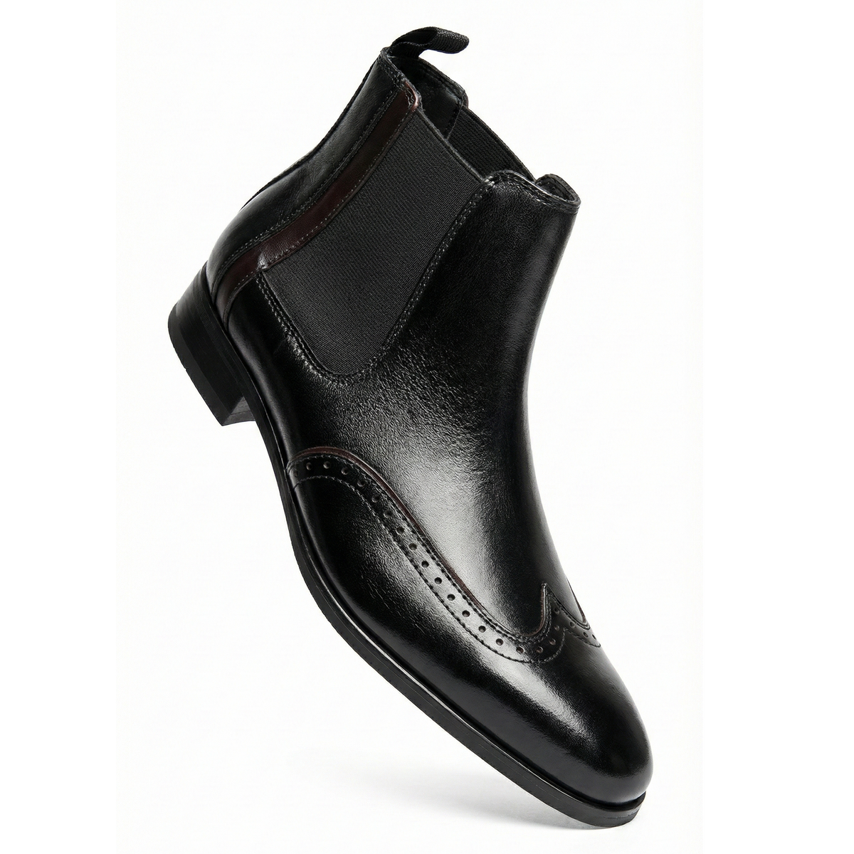 La Milano Arcadia Black/Cherry Leather Boot
