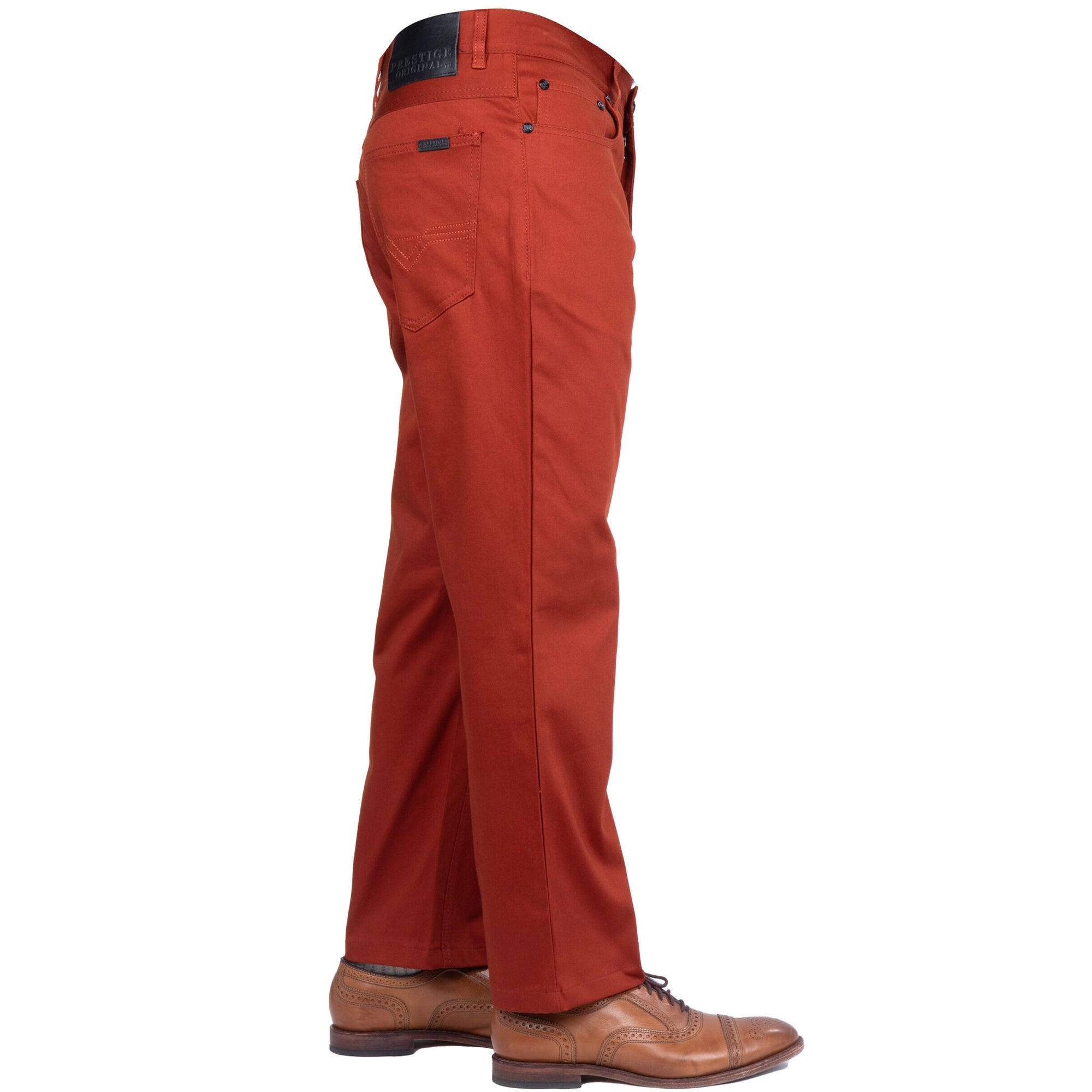 Prestige Men's Brick High-end Pants - Dudes Boutique
