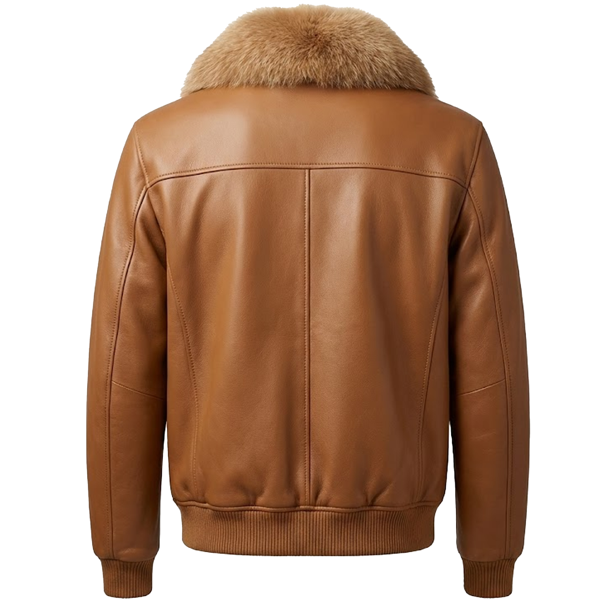 21495 Men's Cognac Shearling