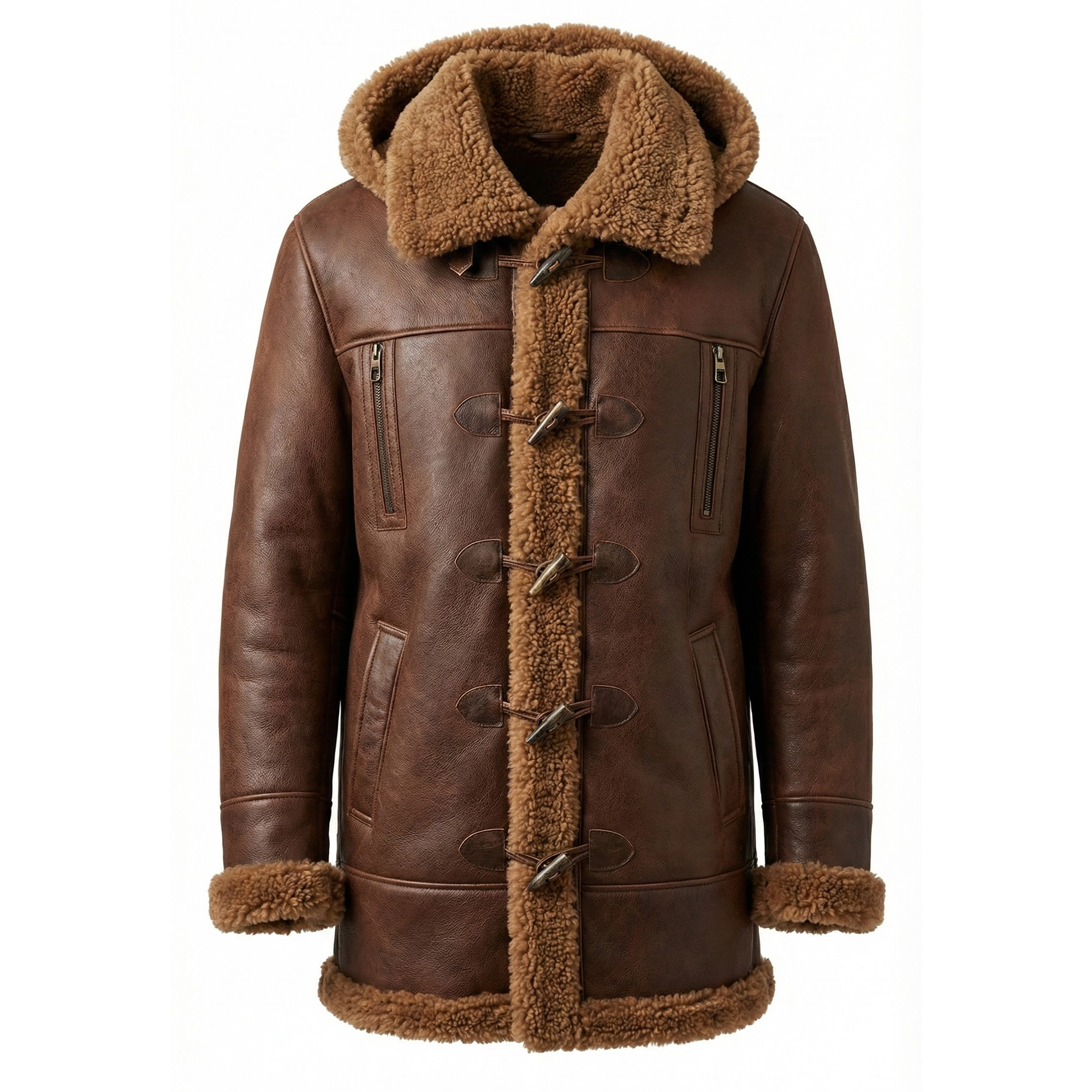 Kashani Brown Ice Shearling