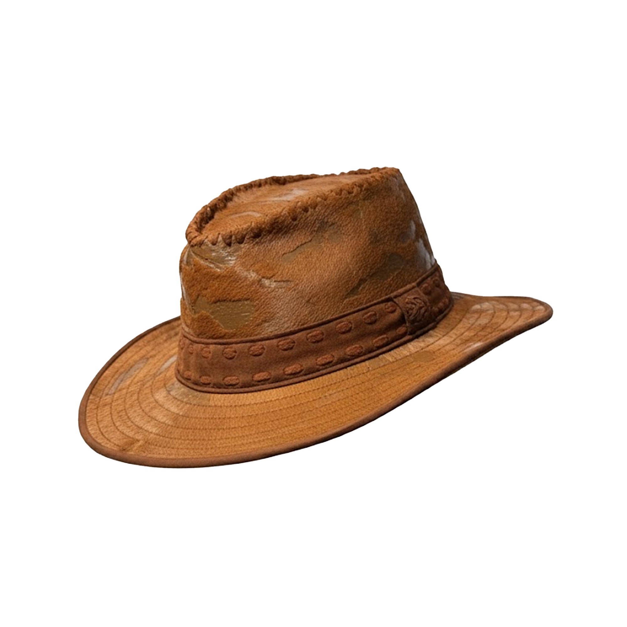 Kashani Desert Timber Cavallino Western Fedora
