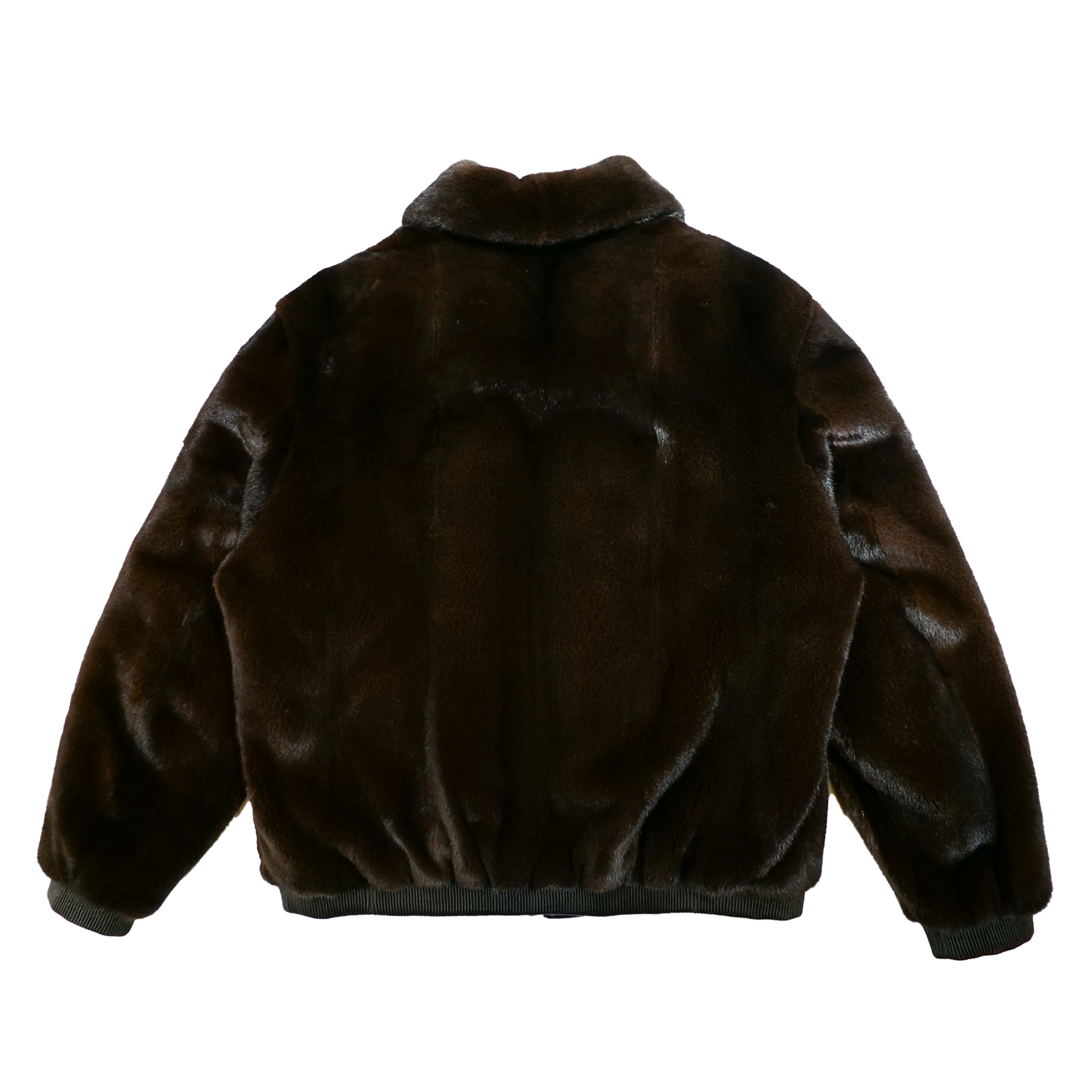 Kashani Brown Men's Full Mink Fur Bomber Jacket - Dudes Boutique