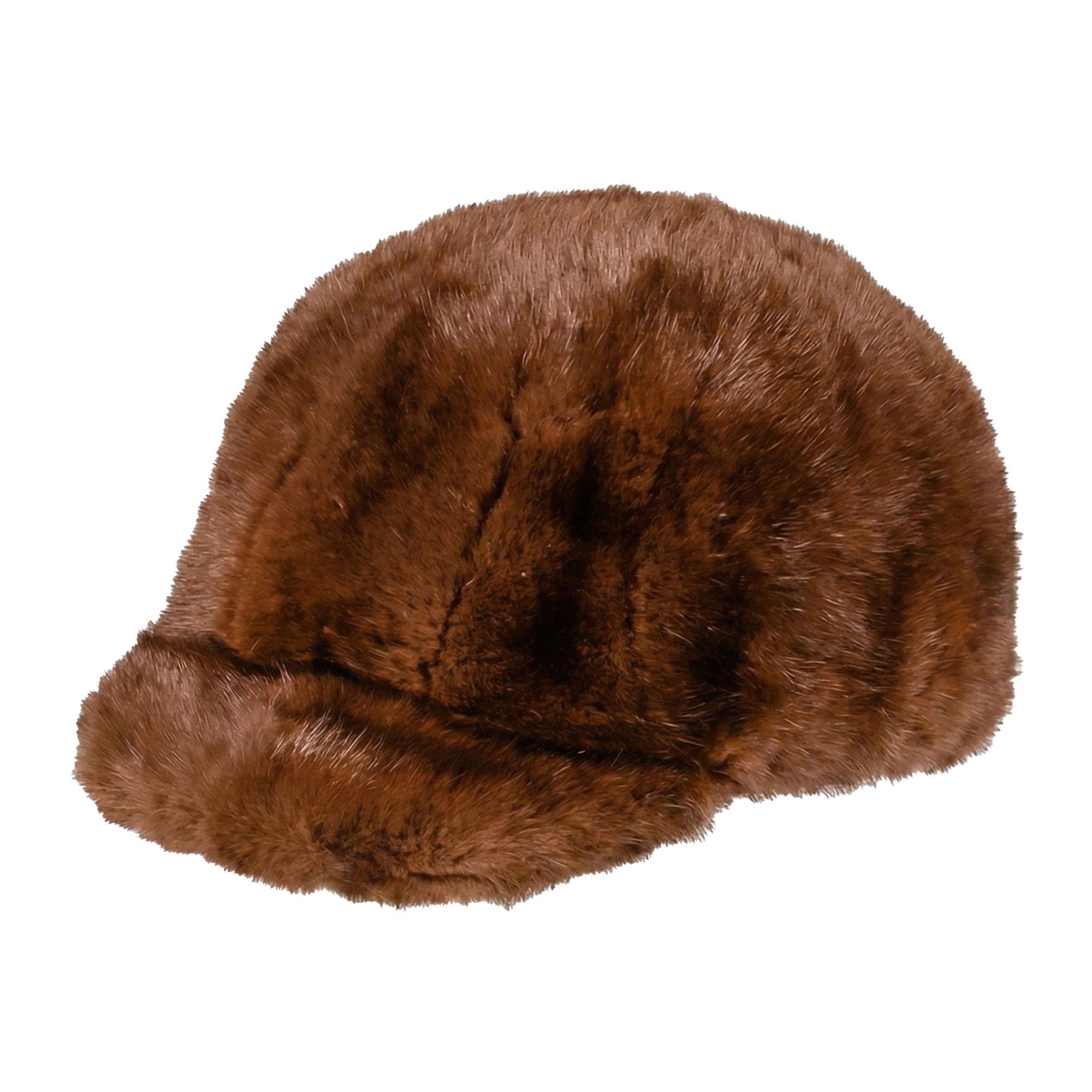 Whiskey Mink Fur Riding Hat