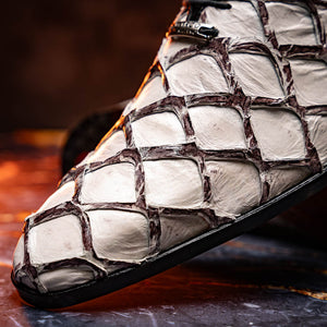 Marco Di Milano Olivieri Newspaper Pirarucu Oxford Dress Shoes - Dudes Boutique