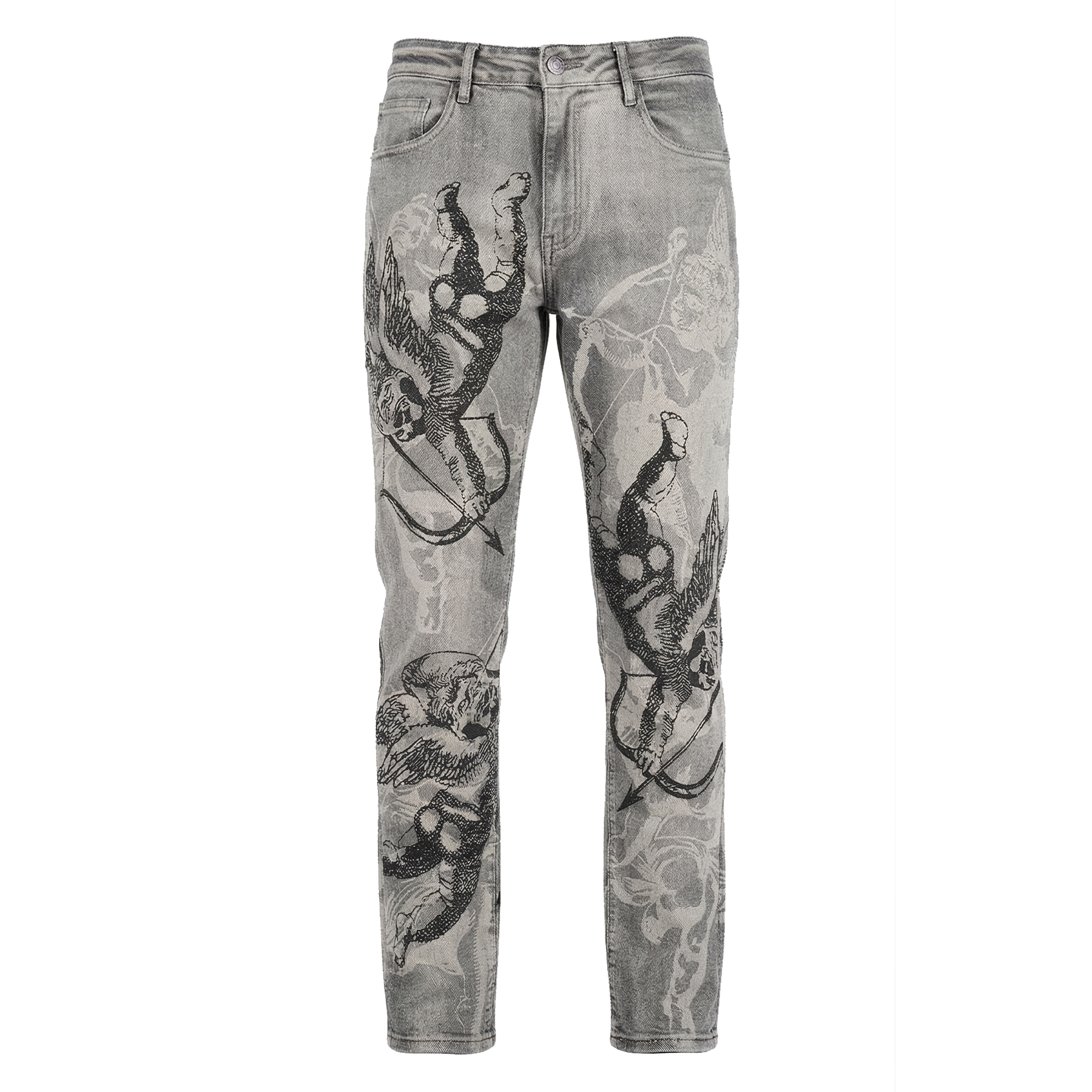 Waimea Grey Cherub Denim Jeans