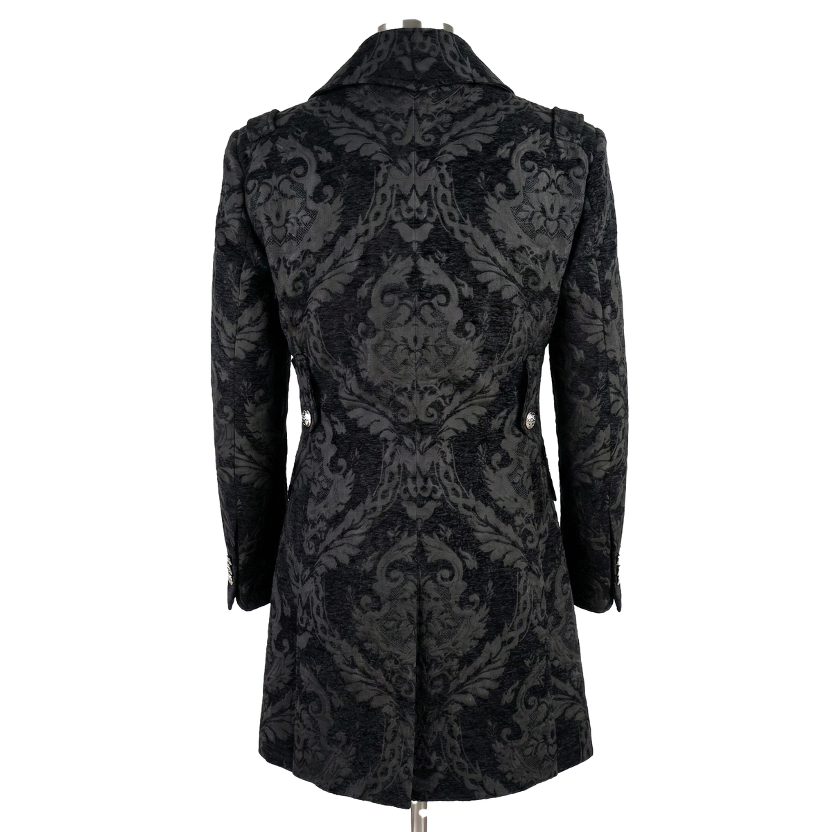 Angelino Dynasty men's overcoat in midnight