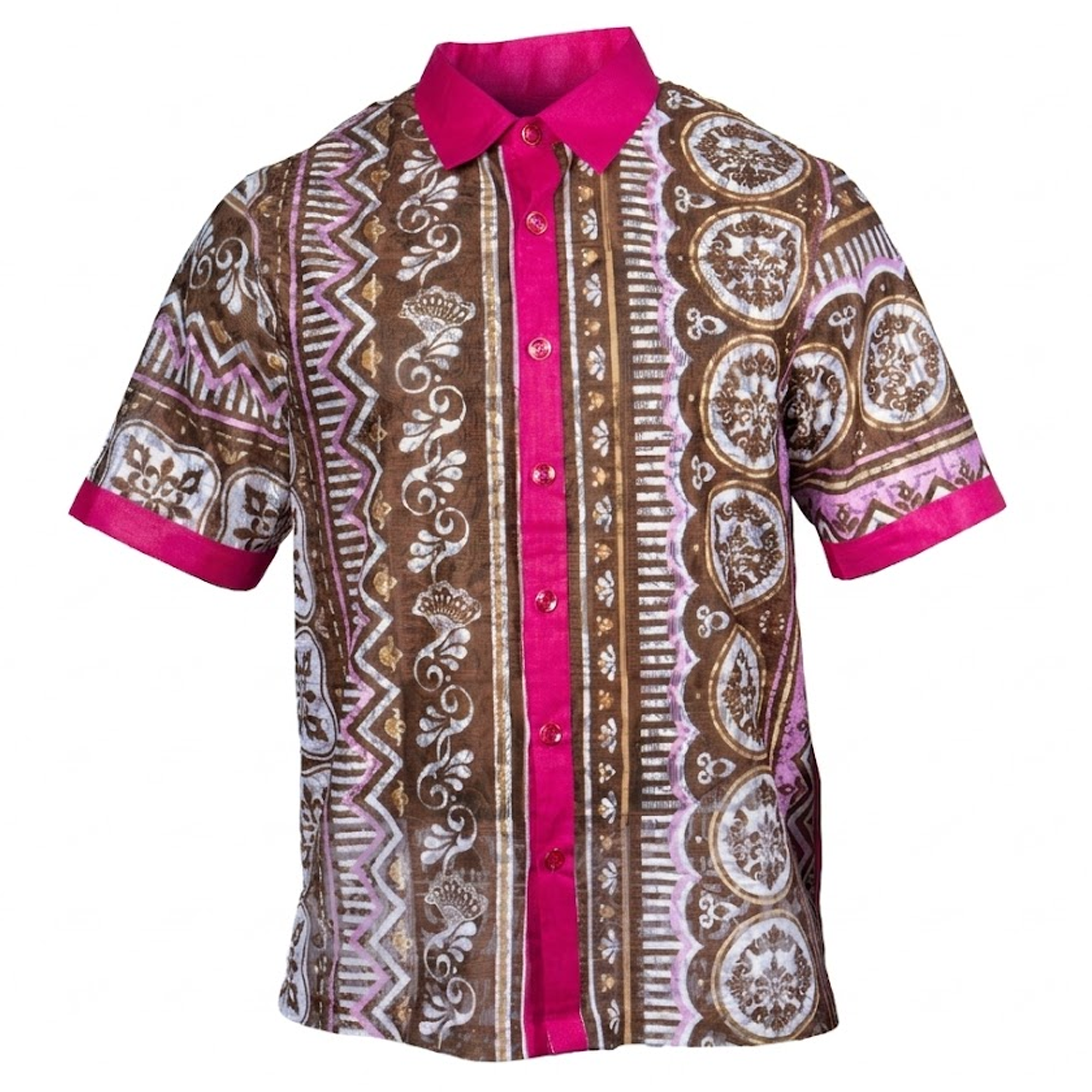 Prestige LUX-560 Fushsia Linen Shirt