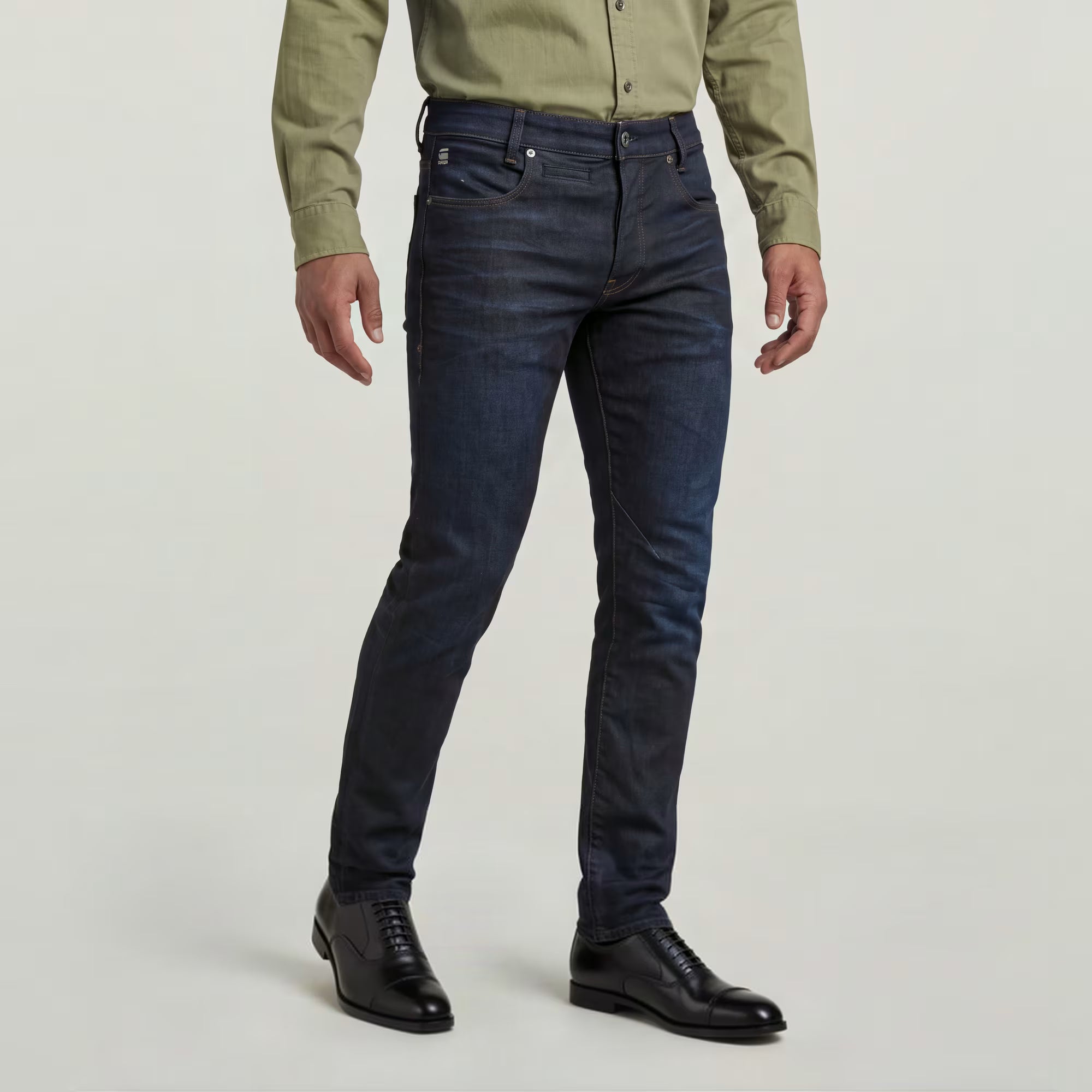 G-Star 3D 5-Pocket Slim Jeans - Dark Blue
