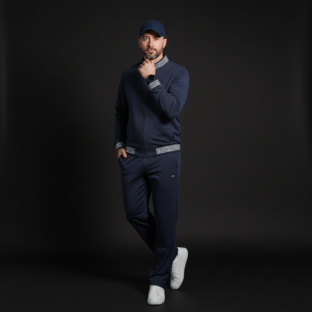 Imperial Trim Lounge Set DARK BLUE