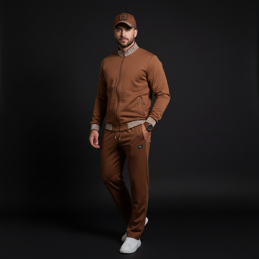 Imperial Trim Lounge Set BROWN