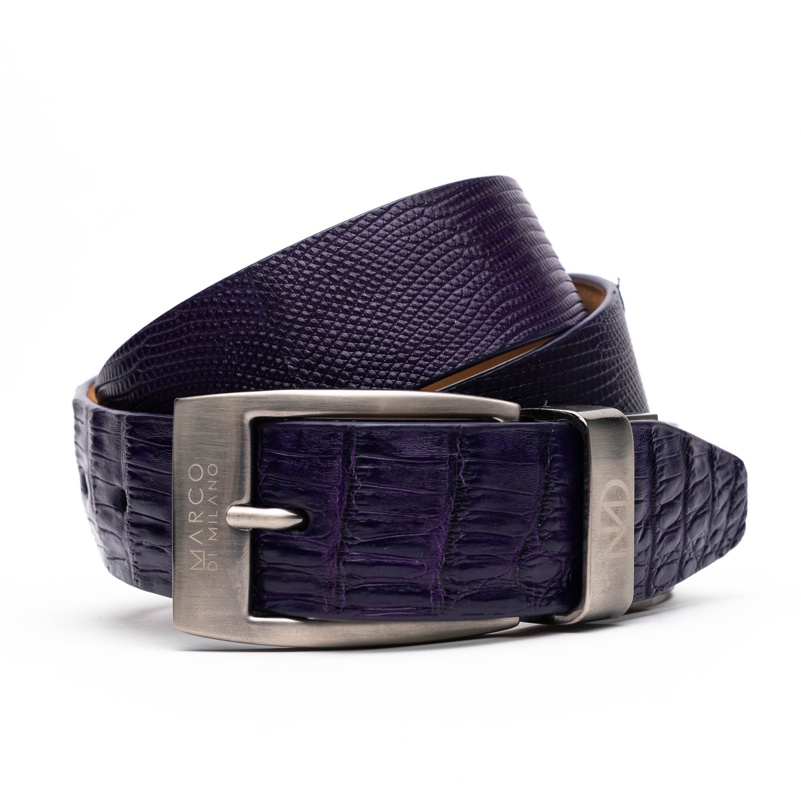 Marco Di Milano Giovanni Belt Purple