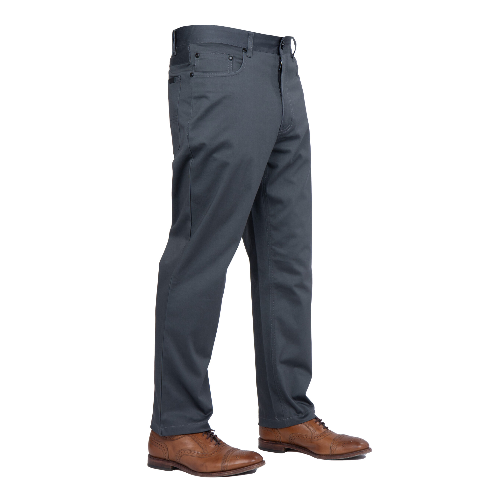 Prestige Men's Gray High-end Pants