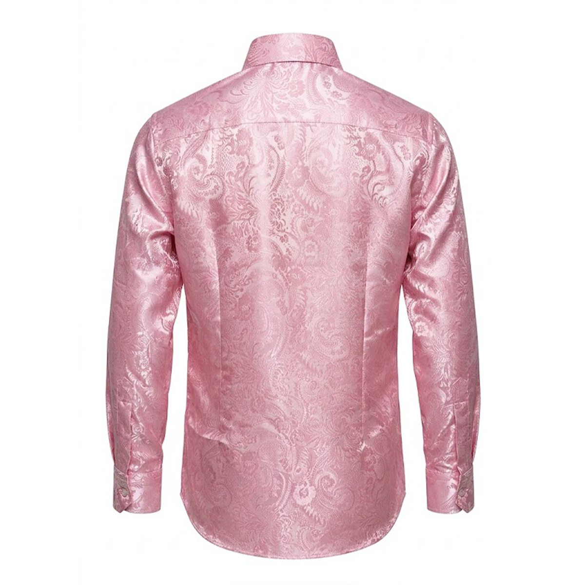 Leoni 469 Pink Paisley Button Up Shirt