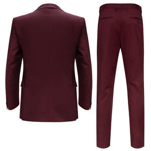 Signature Suit BURGUNDY - Dudes Boutique