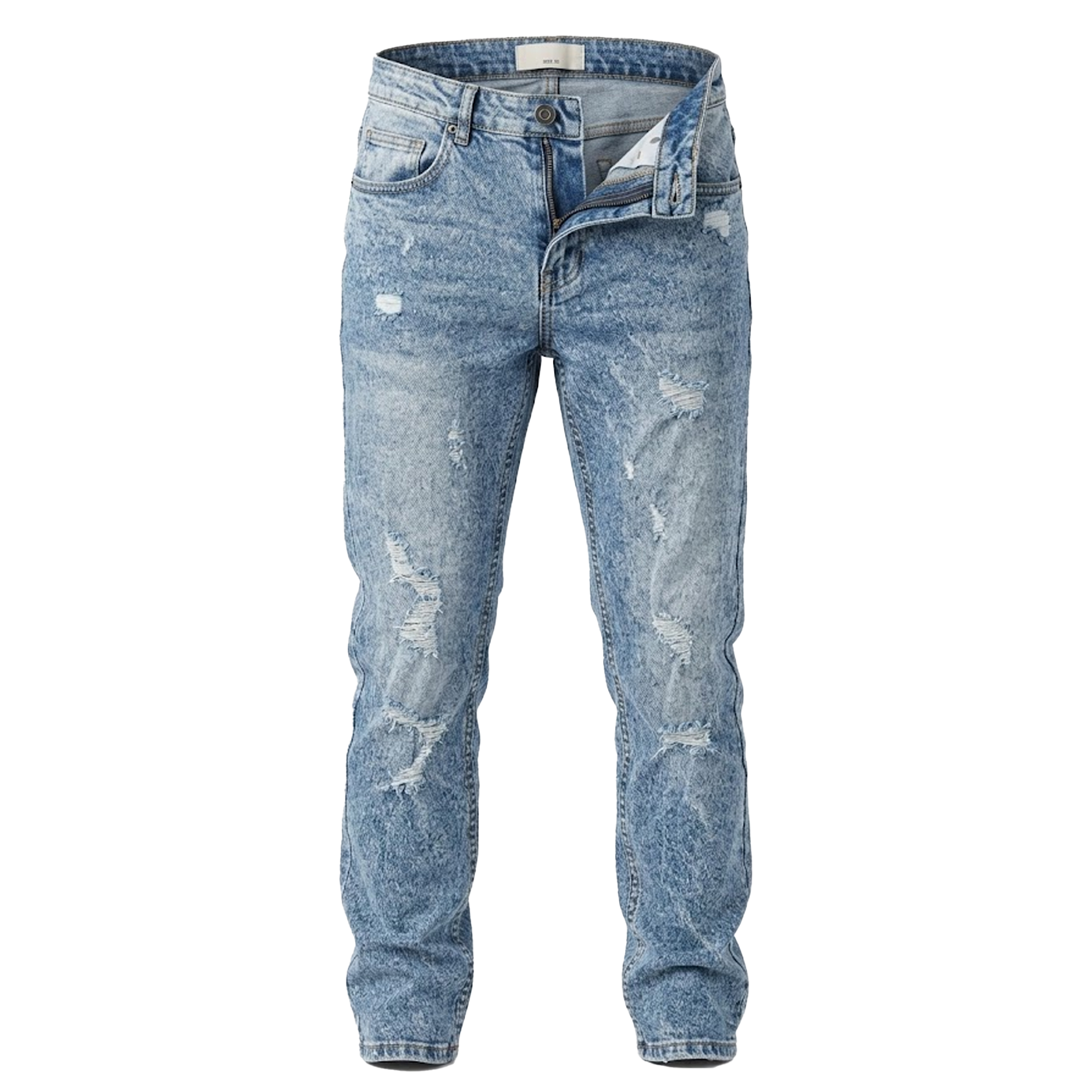 SBO Light Blue Ripped Denim Jeans