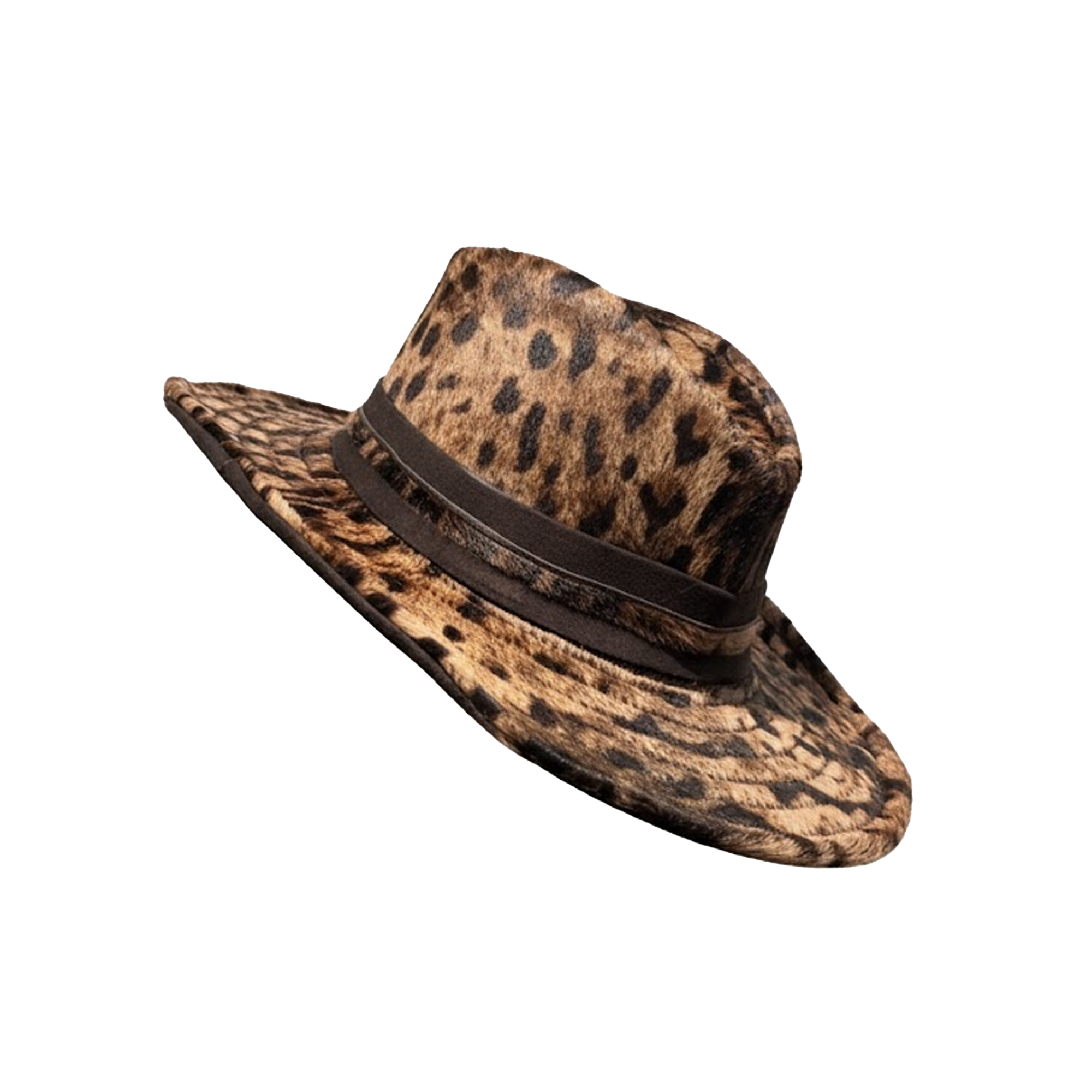 Kashani Leopard Cavalino Western Fedora