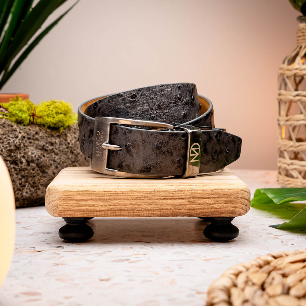 Marco Di Milano Domenico Belt Antique Gray