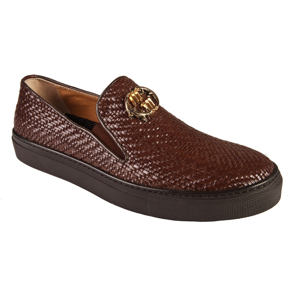 Mauri 8558/7 Intreccio Espiga Loafers Sport Rust - Dudes Boutique