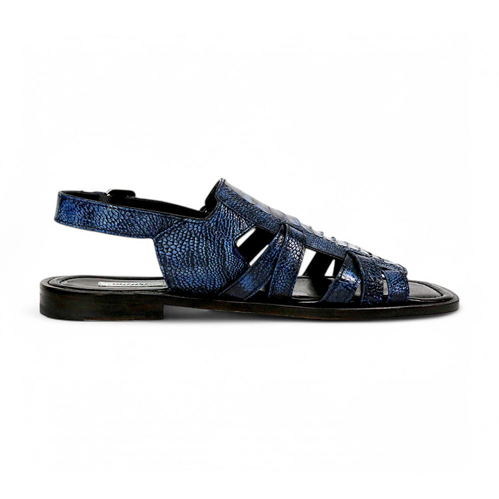 Mauri Antigua 5197 Special Dye Night Ostrich Leg Sandals - Dudes Boutique