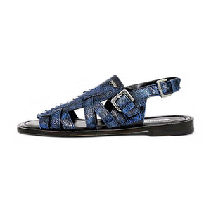Mauri Antigua 5197 Special Dye Night Ostrich Leg Sandals - Dudes Boutique