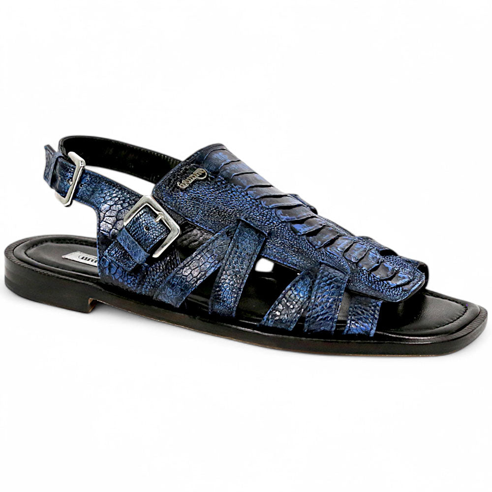 Mauri Antigua 5197 Special Dye Night Ostrich Leg Sandals - Dudes Boutique