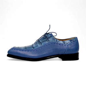 Mauri Metropolitan 1080 New Blue Time/Alligator Shoes - Dudes Boutique