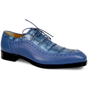 Mauri Metropolitan 1080 New Blue Time/Alligator Shoes - Dudes Boutique