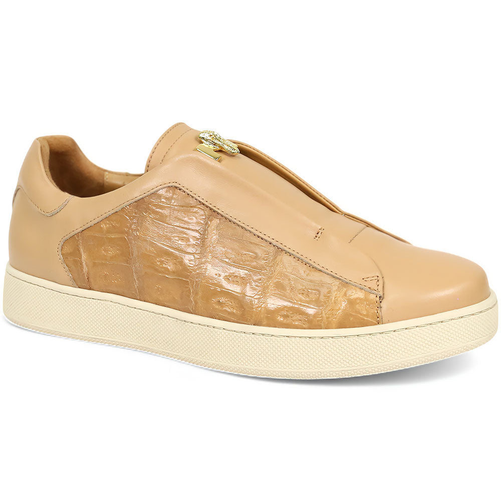 Mauri Regata 8478/14 Dune Nappa/Baby Crocodile Sneakers - Dudes Boutique