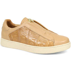 Mauri Regata 8478/14 Dune Nappa/Baby Crocodile Sneakers - Dudes Boutique