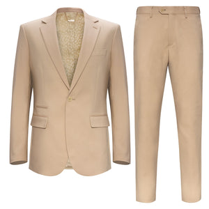 Signature Suit KHAKI - Dudes Boutique
