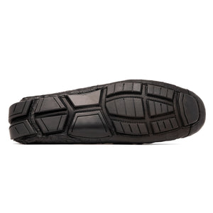 Marco Di Milano Parma Black Crocodile Loafers - Dudes Boutique