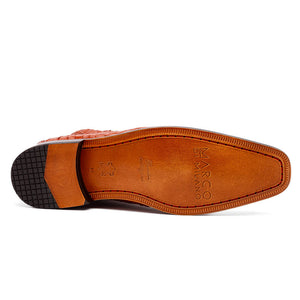 Marco Di Milano Pietro Honey Alligator Derby Boots - Dudes Boutique