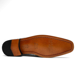 Marco Di Milano Pietro Newspaper Alligator Derby Boots - Dudes Boutique