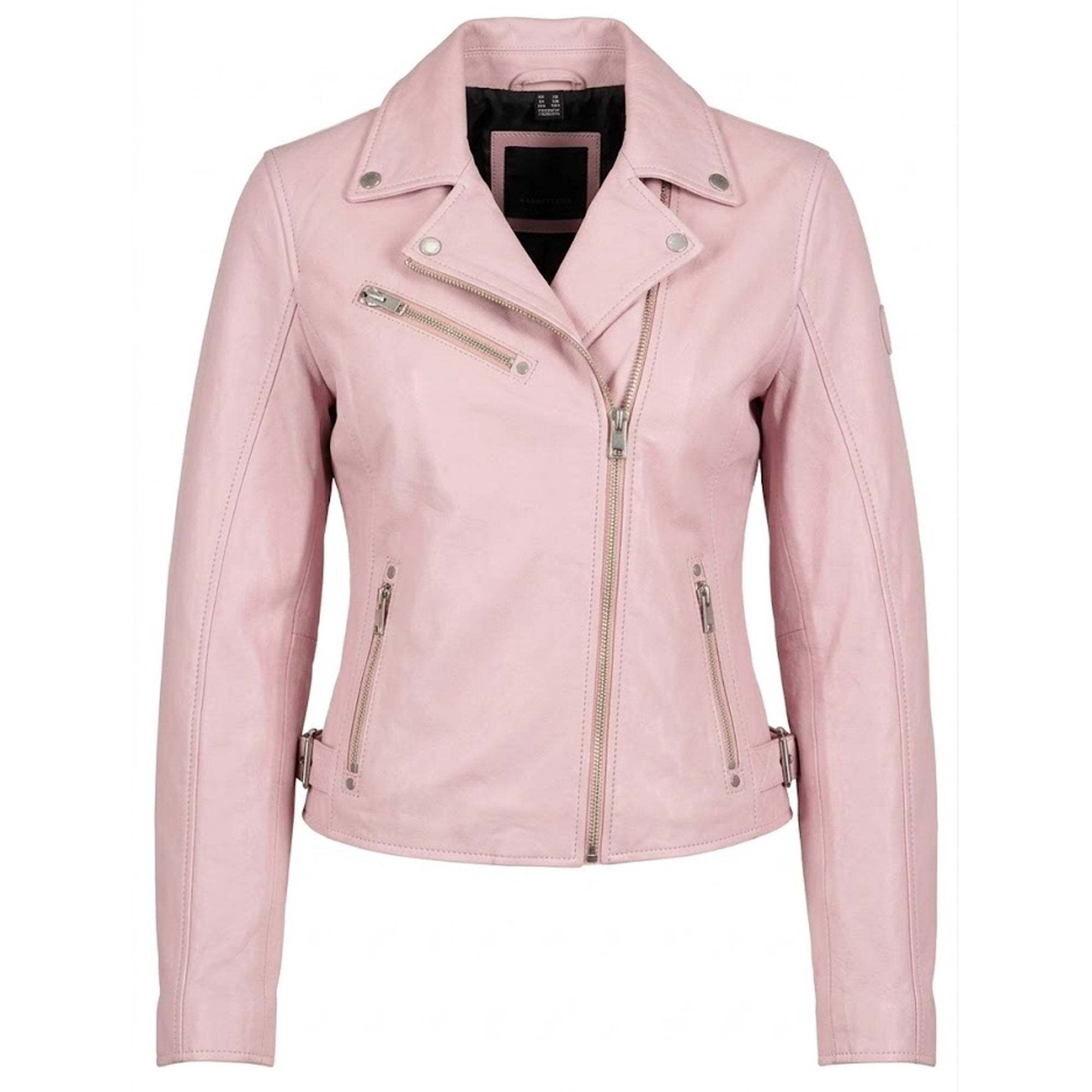 Mauritius Sofia RF Leather Jacket - Hibiscus Pink
