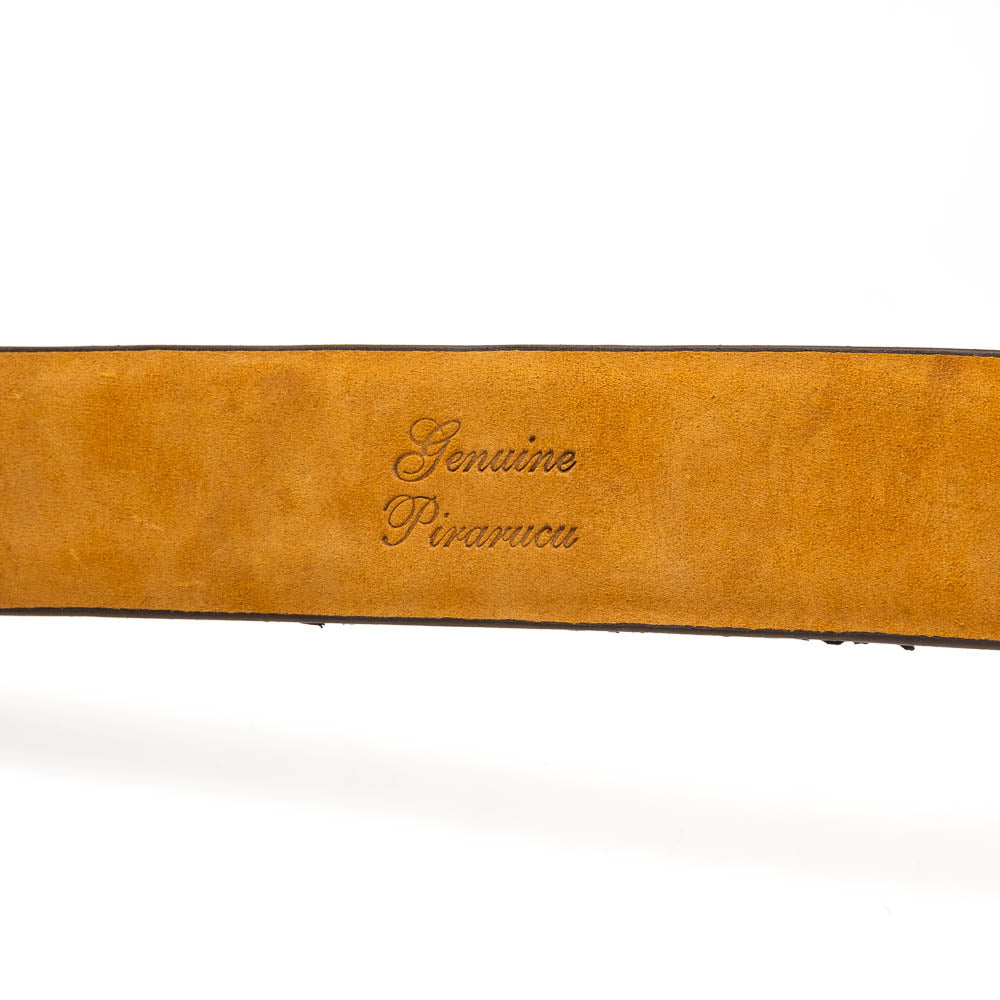 Marco Di Milano Pirarucu Gray Belt - Dudes Boutique