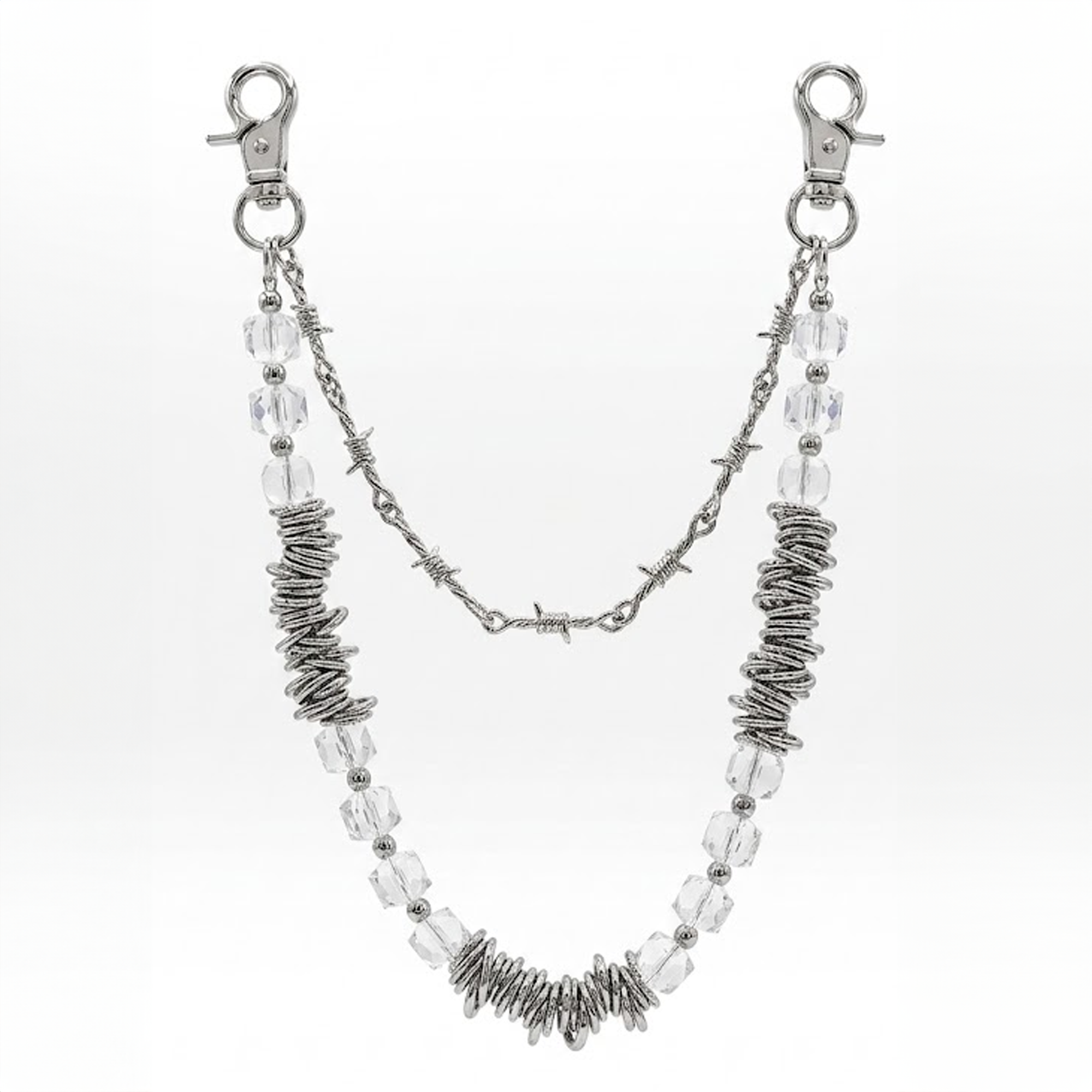 Kashani Ice Barbwire Pocket Chain