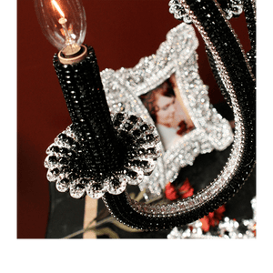 b.b. Simon CH-300-S Crystal Chandelier - Dudes Boutique