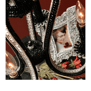 b.b. Simon CH-300-S Crystal Chandelier - Dudes Boutique