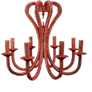 b.b. Simon CH-600-L Crystal Chandelier - Dudes Boutique