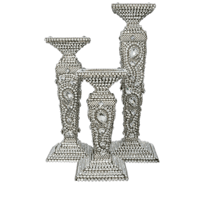 b.b. Simon CDH-209 Crystal Candle Holder - Dudes Boutique