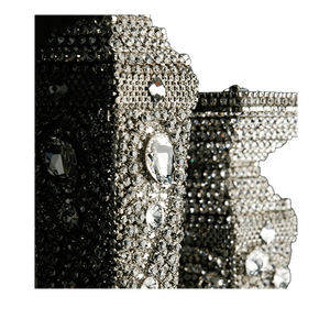 b.b. Simon CDH-209 Crystal Candle Holder - Dudes Boutique