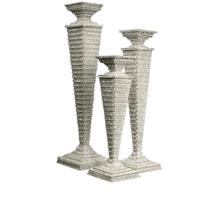 b.b. Simon CDH-215 Crystal Candle Holder - Dudes Boutique