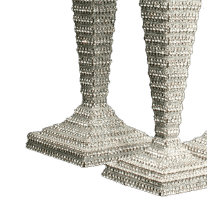 b.b. Simon CDH-215 Crystal Candle Holder - Dudes Boutique